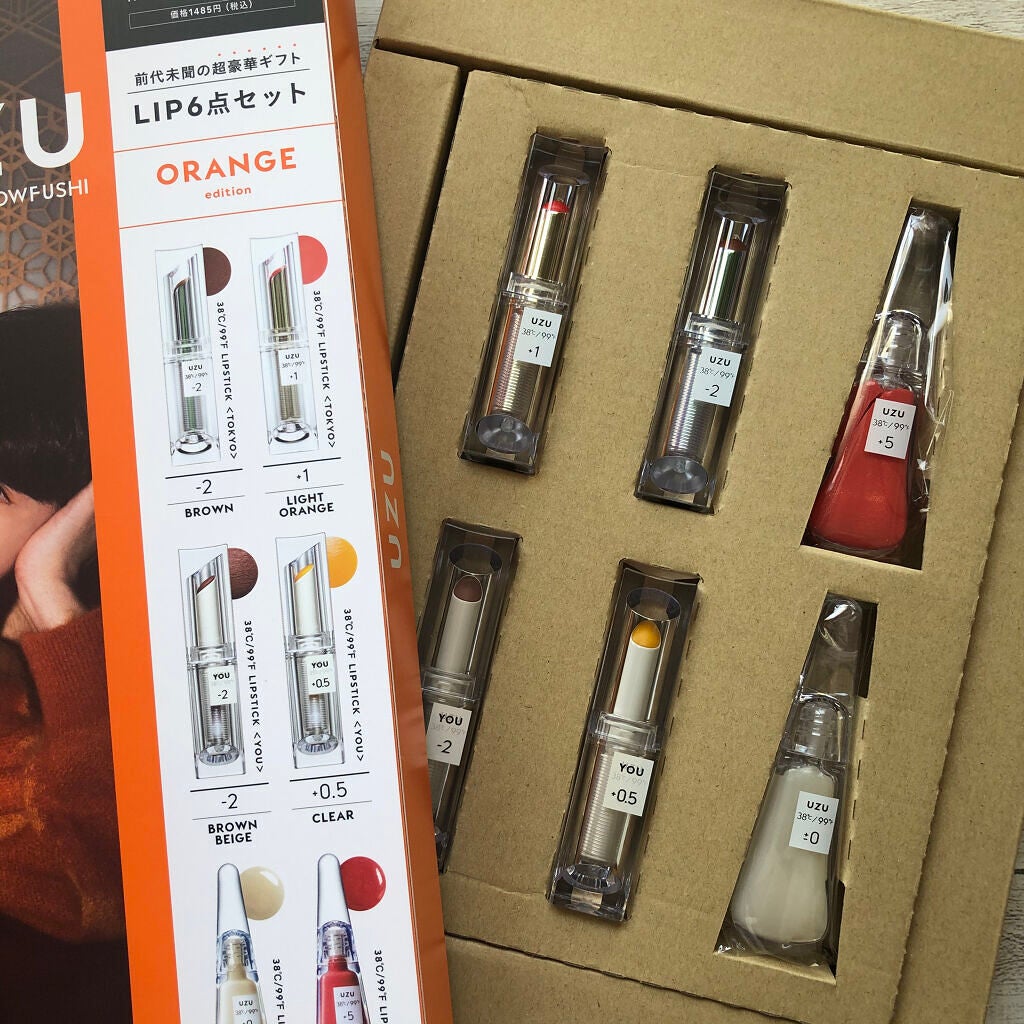 38°C / 99°F リップトリートメント (リップ美容液)/UZU BY FLOWFUSHI/リップケアを使ったクチコミ(4枚目)