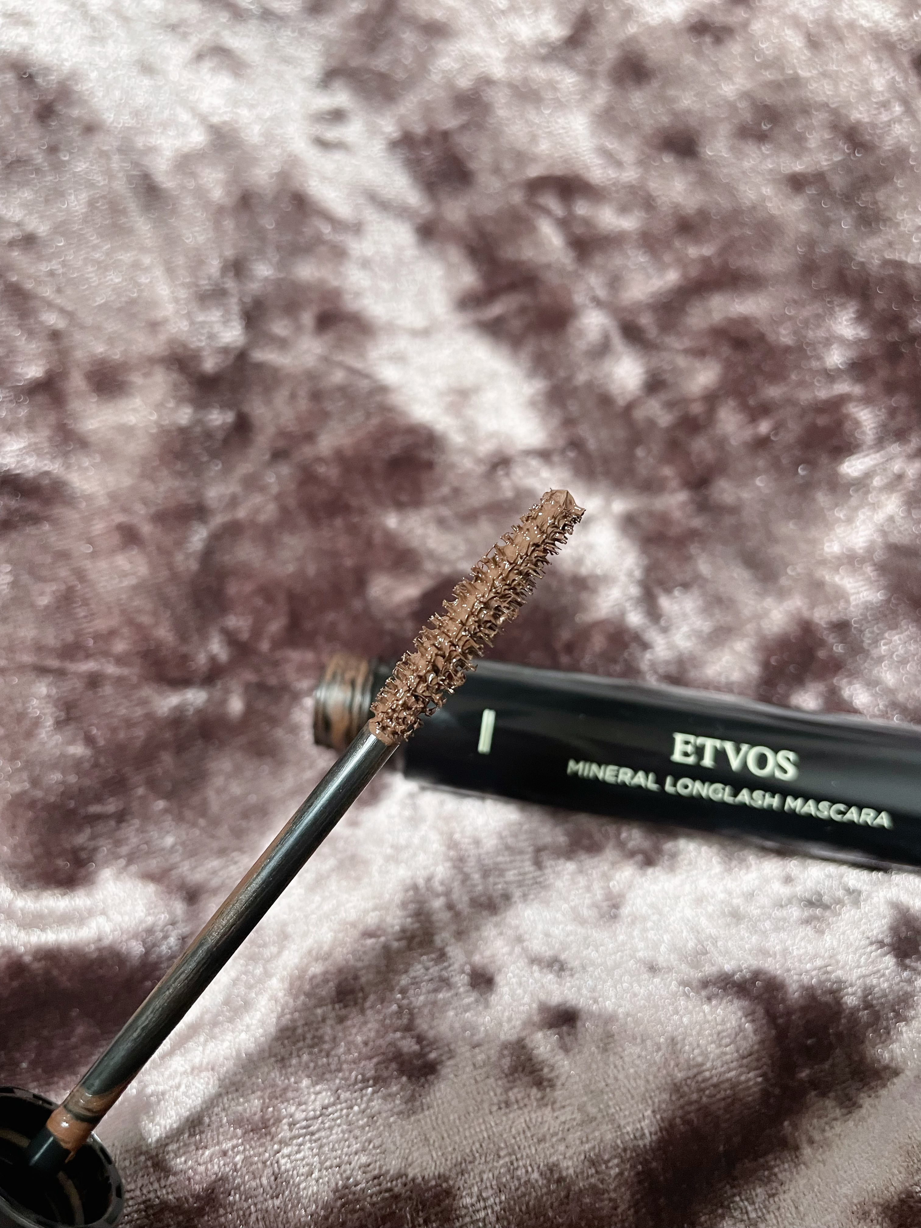 ミネラルロングラッシュマスカラ チョコレートブラウン/エトヴォス/マスカラを使ったクチコミ（2枚目）
