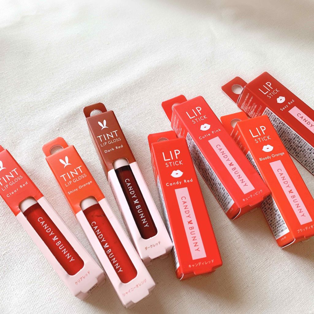 キャンディバニー クリームリップスティック/サンキューマート/口紅を使ったクチコミ(4枚目)