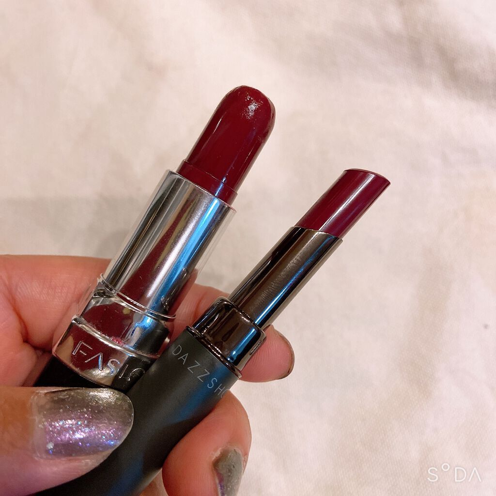 カラーフィット ルージュ/FASIO/口紅を使ったクチコミ(2枚目)