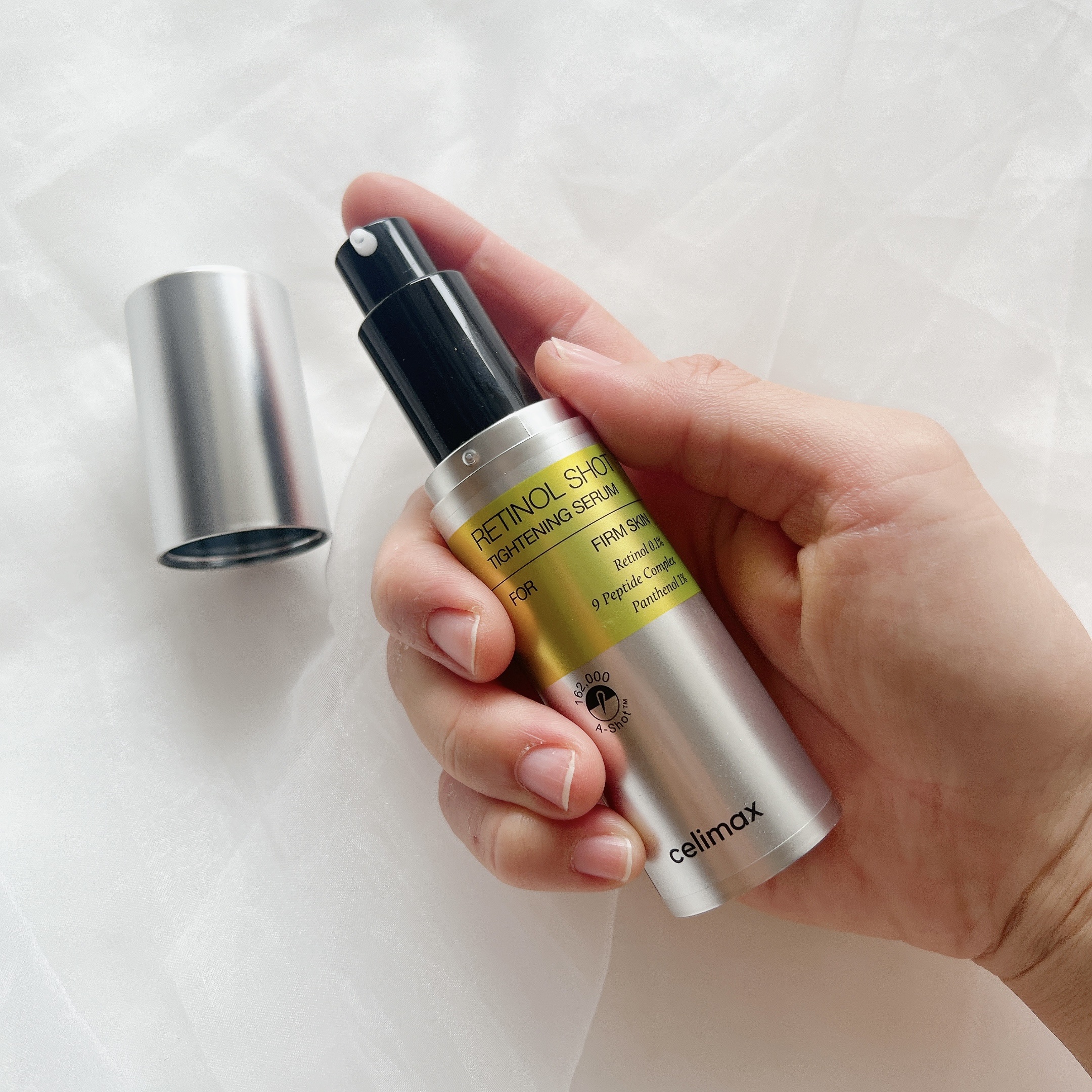  THE ビタA レチノールショット タイトニングセラム /celimax/美容液を使ったクチコミ（2枚目）