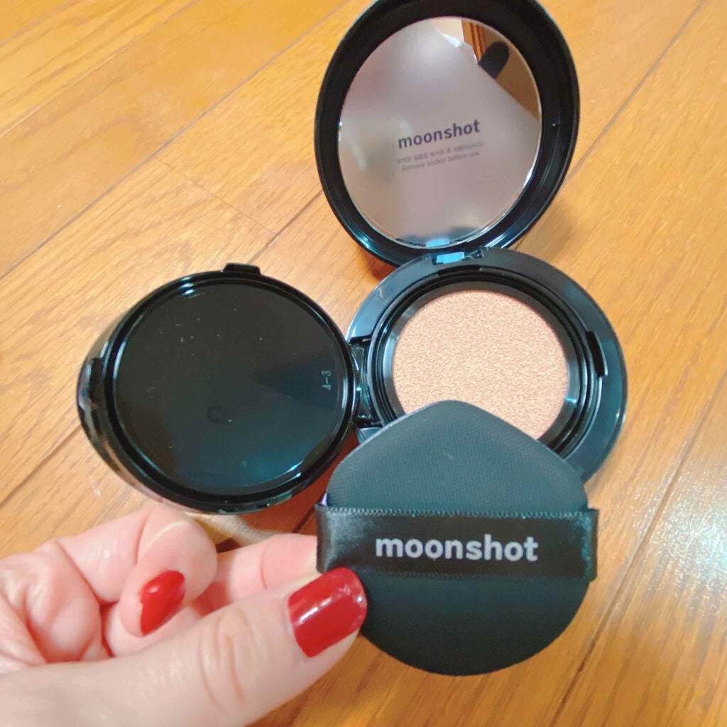マイクロコレクトフィットクッション/moonshot/クッションファンデーションを使ったクチコミ(3枚目)