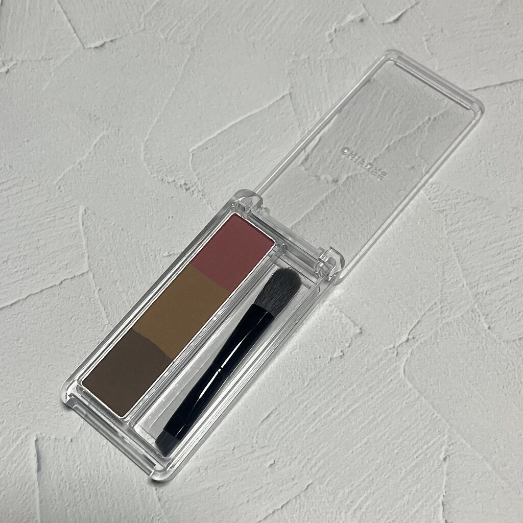 アイブロー パウダー/ちふれ/パウダーアイブロウを使ったクチコミ（2枚目）