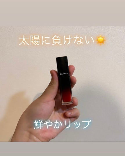 ルージュ アリュール ラック/CHANEL/口紅を使ったクチコミ(1枚目)