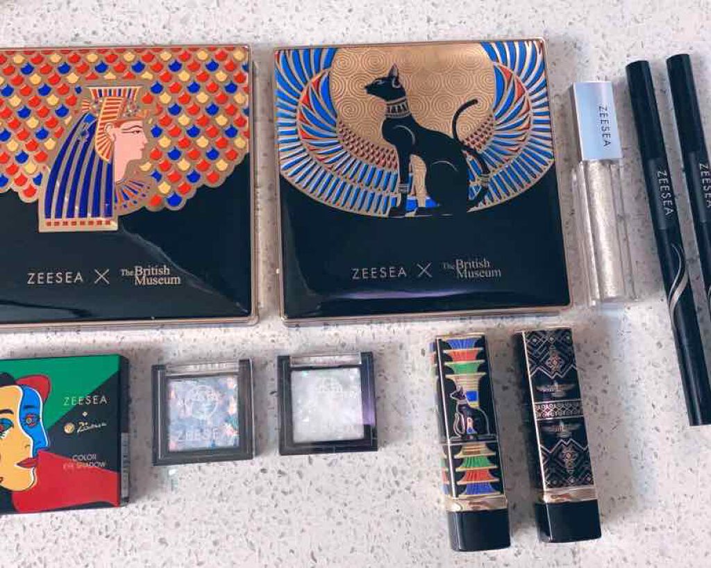 ZEESEA ×PICASSO COLOREYESHADOW/ZEESEA/アイシャドウパレットを使ったクチコミ（2枚目）