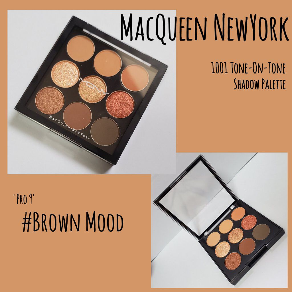 1001トーンオントーンシャドウパレット #BROWN MOOD