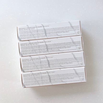 パラダイス シャイン アイ シークイン/DEAR DAHLIA/リキッドアイシャドウを使ったクチコミ(7枚目)