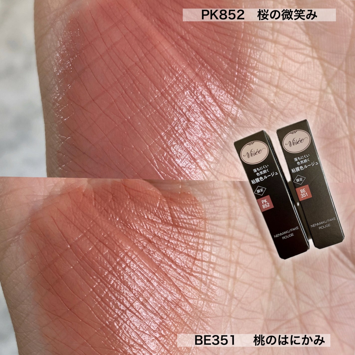 ネンマクフェイク ルージュ/Visée/口紅を使ったクチコミ(6枚目)