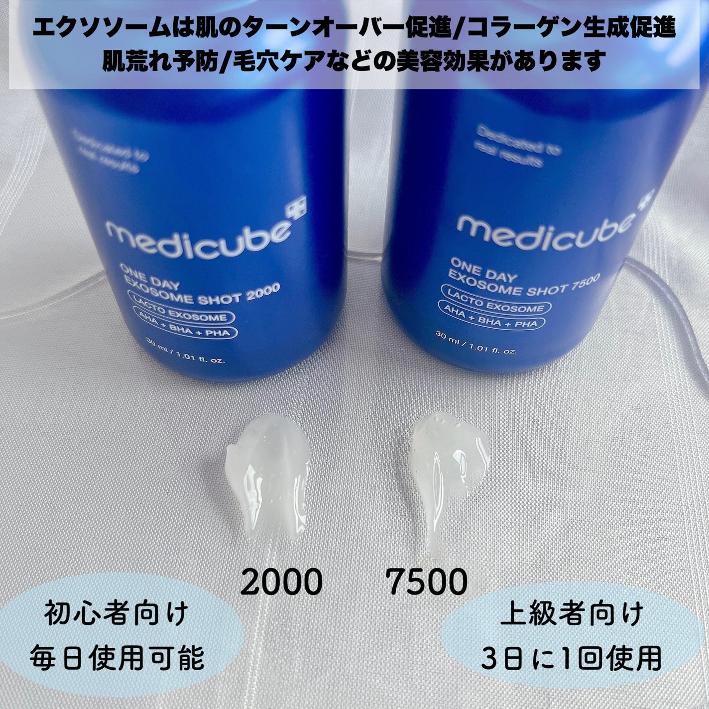 ゼロ1DAYエクソソームショット2000/MEDICUBE/美容液を使ったクチコミ(2枚目)