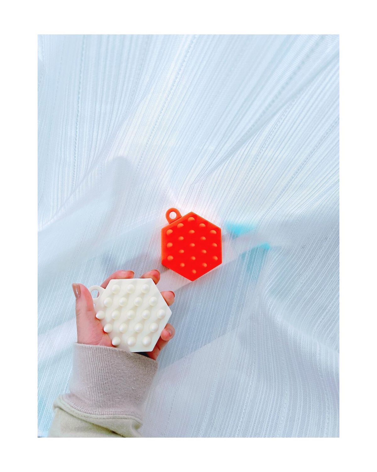 ヘッドスパブラシ ソフト /ハニーク/スカルプブラシを使ったクチコミ（3枚目）