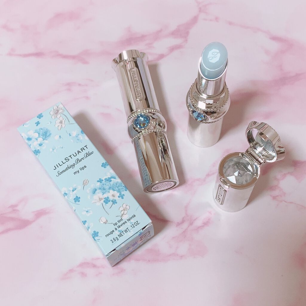サムシングピュアブルー セント マイリップス/JILL STUART/口紅を使ったクチコミ(1枚目)