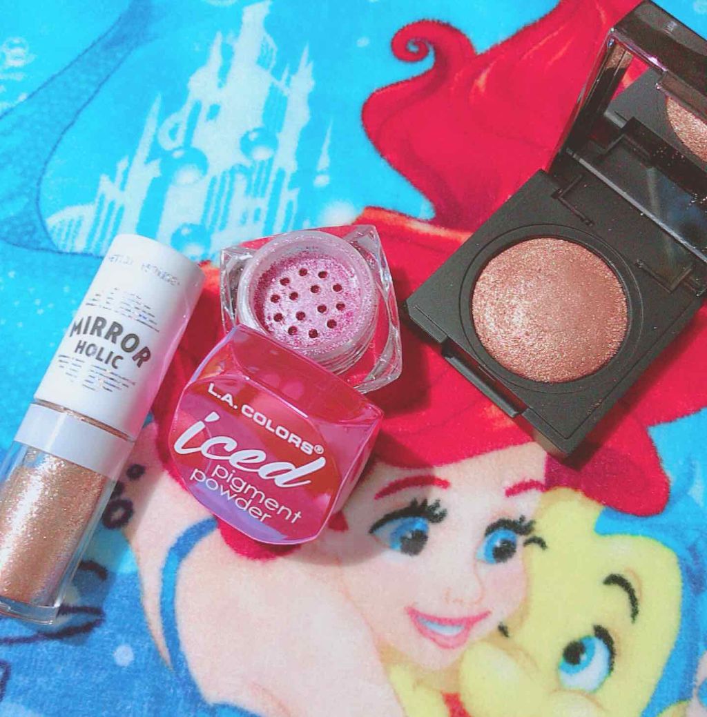 ICED PIGMENT POWDER/L.A.COLORS/アイシャドウパレットを使ったクチコミ（2枚目）