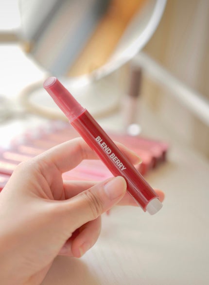 ブレンドベリー リップバルーン/BLEND BERRY/口紅を使ったクチコミ(3枚目)