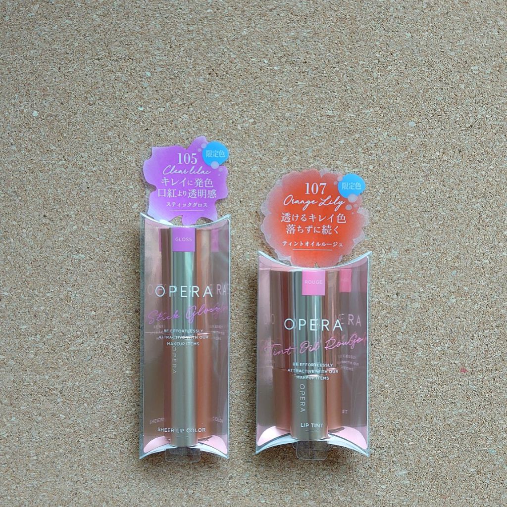 オペラ シアーリップカラー RN/OPERA/リップグロスを使ったクチコミ（1枚目）