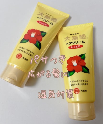ヘアクリーム しっとり/大島椿/ヘアワックス・クリームを使ったクチコミ(1枚目)