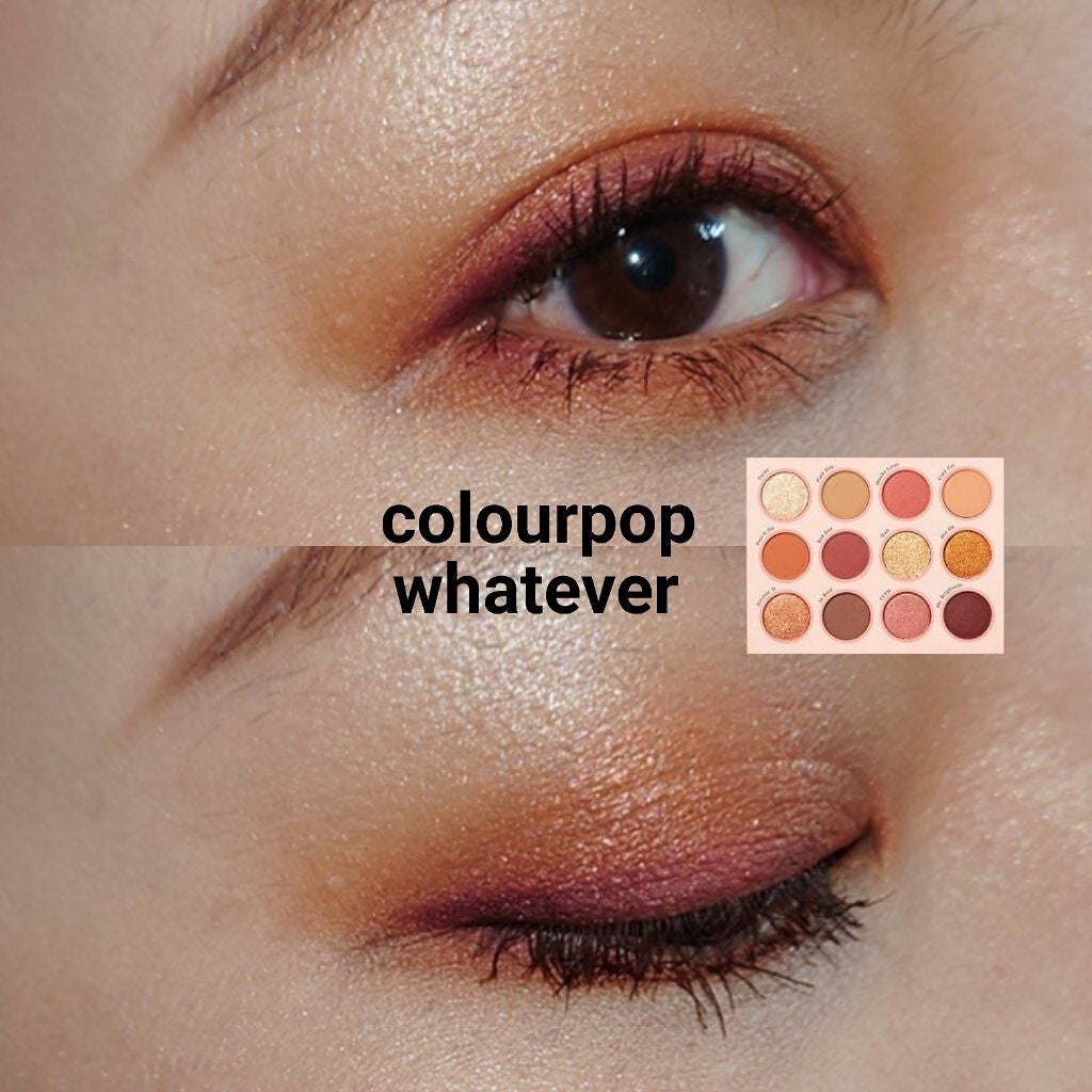 whatever/ColourPop/アイシャドウパレットを使ったクチコミ(1枚目)