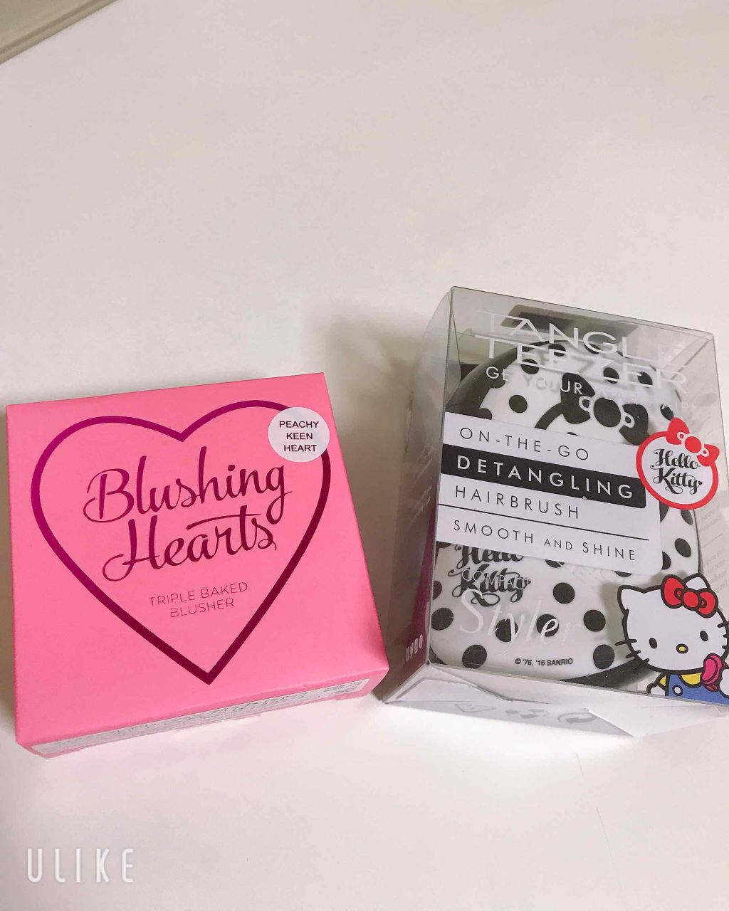 ブラッシング ハート/MAKEUP REVOLUTION/パウダーチークを使ったクチコミ（1枚目）