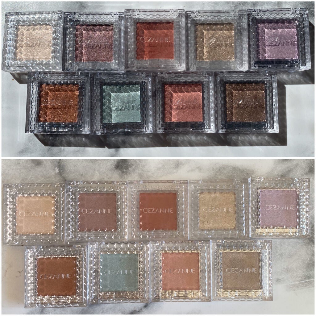 シングルカラーアイシャドウ/CEZANNE/単色アイシャドウを使ったクチコミ(6枚目)