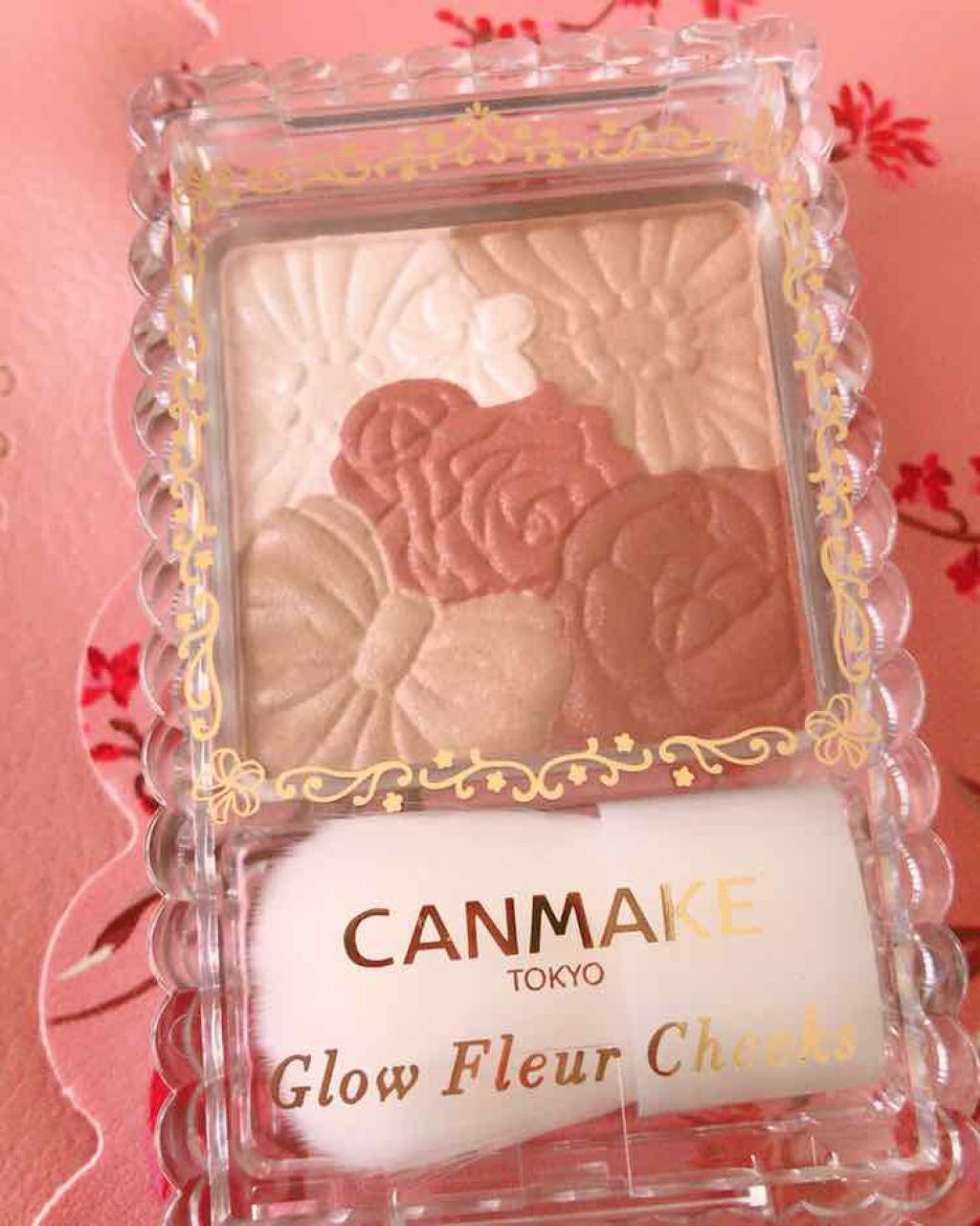 グロウフルールチークス/キャンメイク/パウダーチークを使ったクチコミ(1枚目)