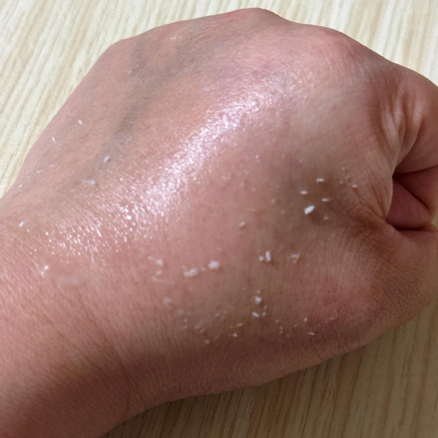 フェイスポリッシュピーリングジェル honey/ALLIONE/ピーリングを使ったクチコミ(3枚目)