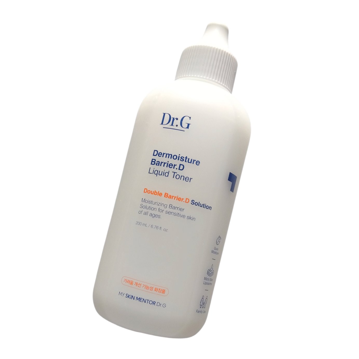 ザモイスチャーバリアDリキッドトナー/Dr.G/化粧水を使ったクチコミ（2枚目）