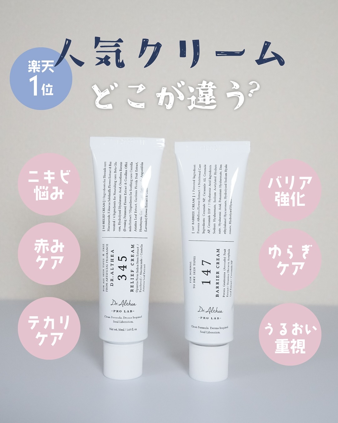 147バリアクリーム/Dr.Althea/フェイスクリームを使ったクチコミ（2枚目）