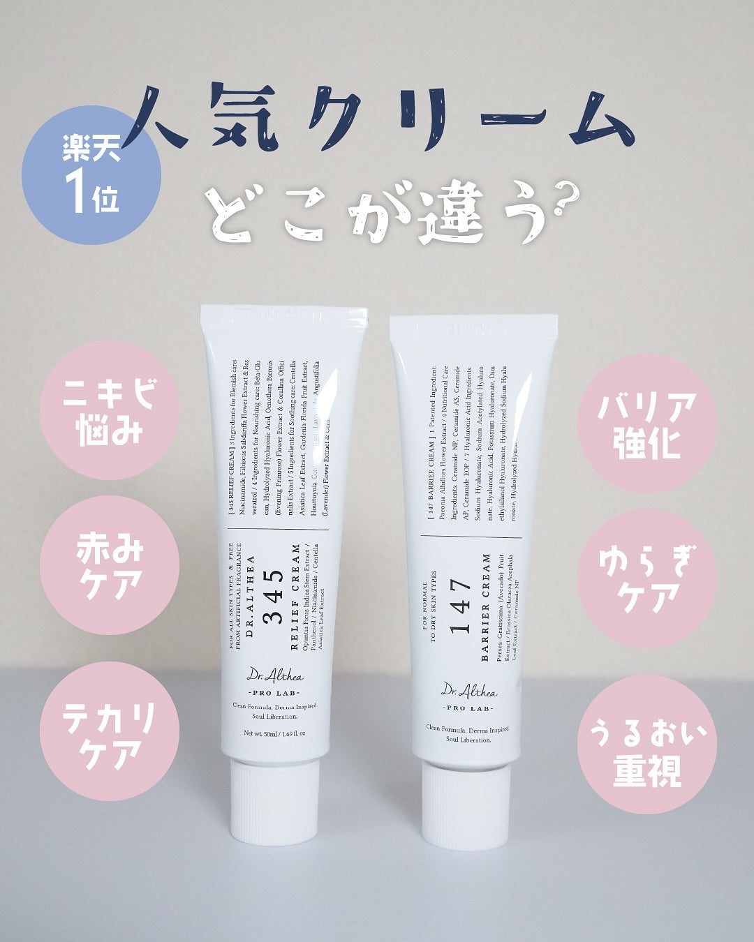 147バリアクリーム/Dr.Althea/フェイスクリームを使ったクチコミ(2枚目)