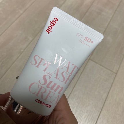 ウォータースプラッシュサンクリーム セラミド/espoir/日焼け止めクリームを使ったクチコミ(1枚目)