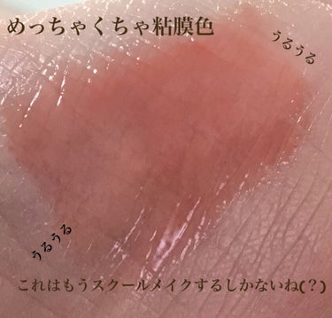 うる🛒𓈒𓂂𓏸 on LIPS 「超美少女粘膜色リップ見つけました/✄-------------..」（2枚目）