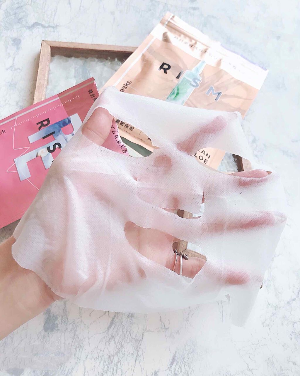 ディープケアマスク パール/RISM/シートマスク・パックを使ったクチコミ（2枚目）