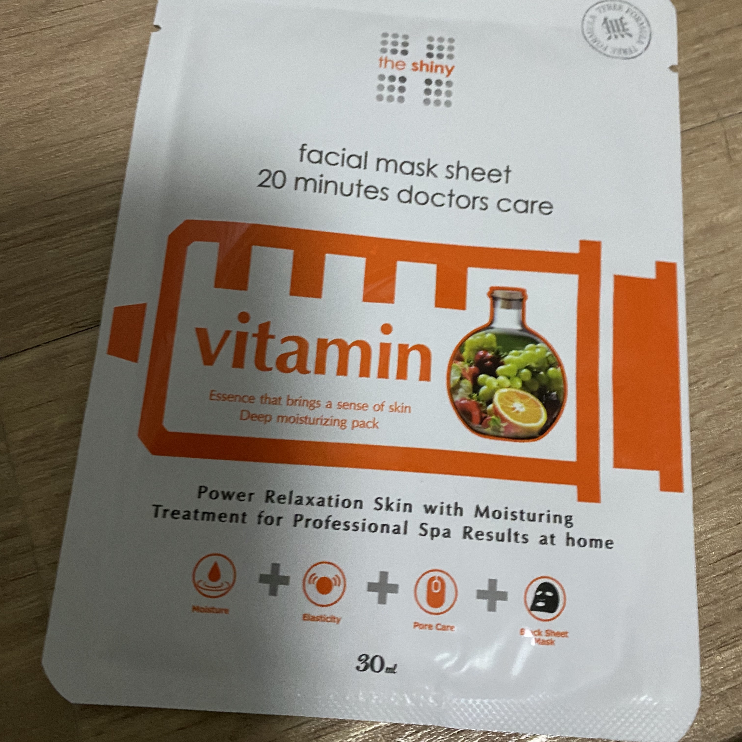 the  shiny　  faciaI mask sheet 20 minutes doctors care   /The Shiny/シートマスク・パックを使ったクチコミ（1枚目）