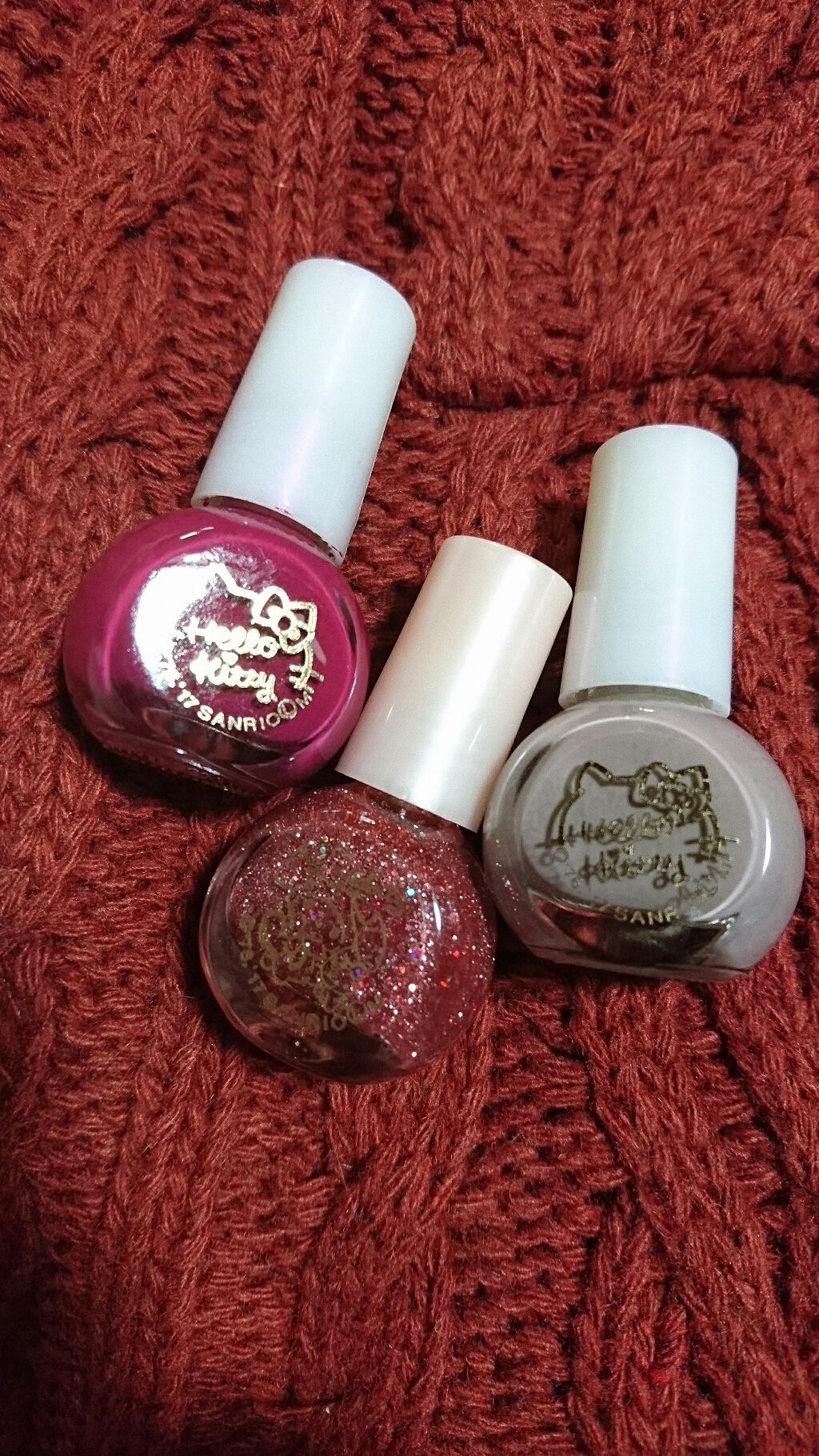 サンリオネイル/DAISO/マニキュアを使ったクチコミ(1枚目)