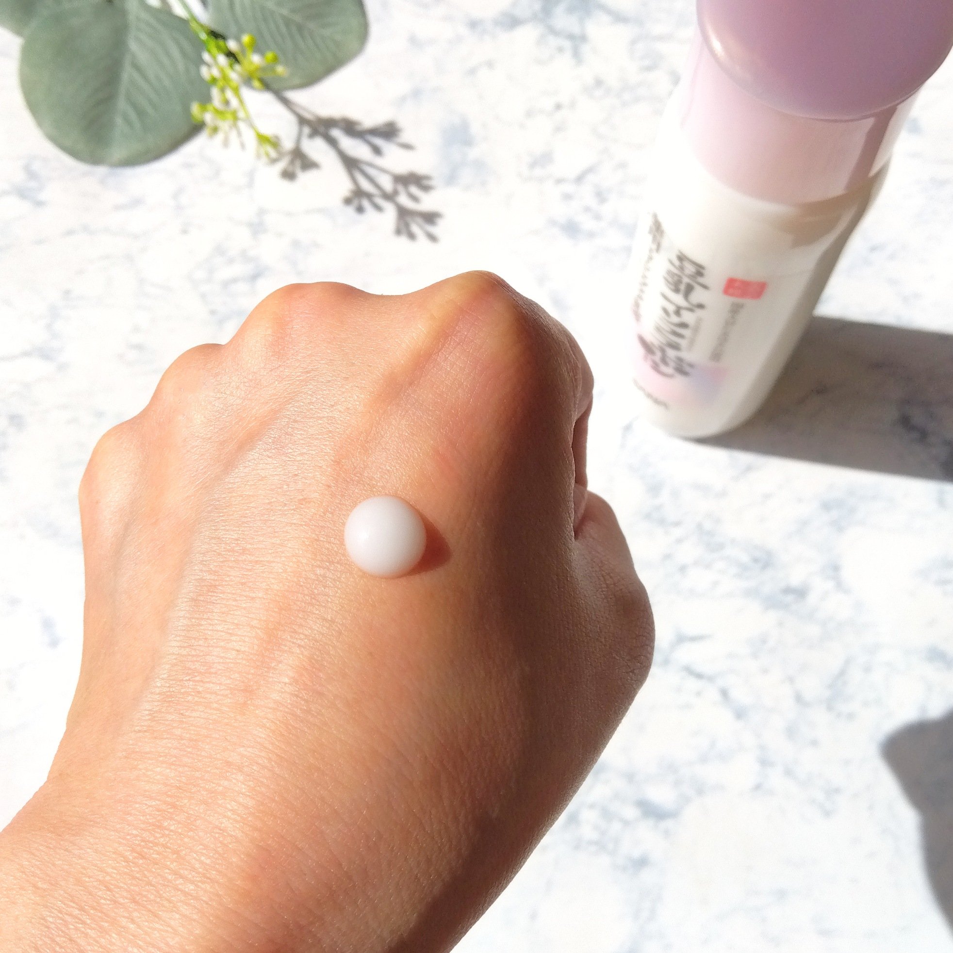 薬用リンクル乳液 ホワイト/なめらか本舗/乳液を使ったクチコミ（3枚目）