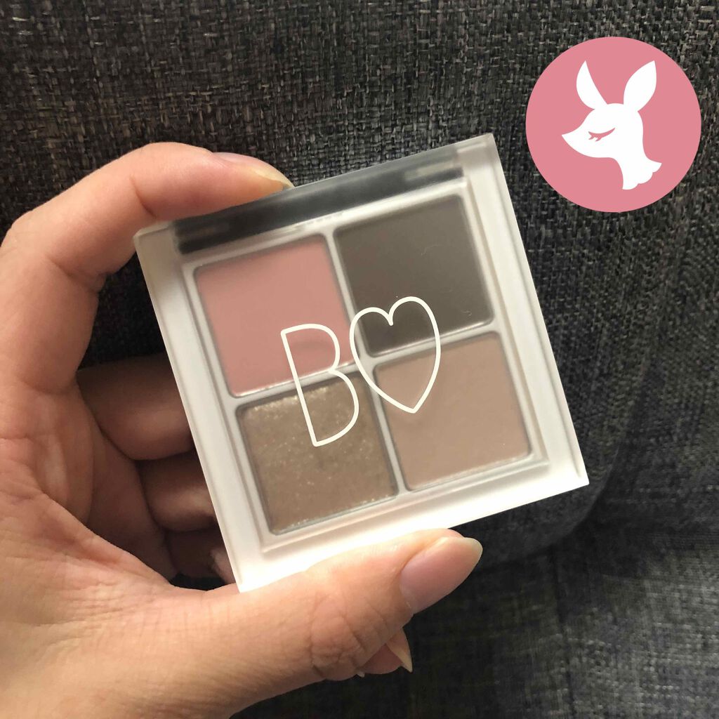 THE アイパレR/b idol/アイシャドウパレットを使ったクチコミ（1枚目）