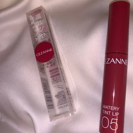 ウォータリーティントリップ/CEZANNE/リップティントを使ったクチコミ(4枚目)