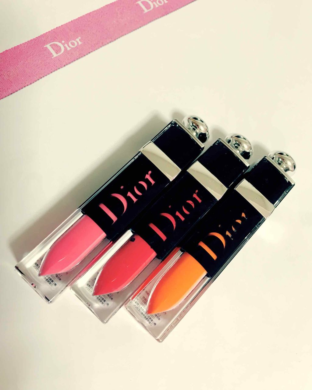 ディオール アディクト ラッカー プランプ 556 ダンスフロア/Dior/リップグロスを使ったクチコミ（1枚目）