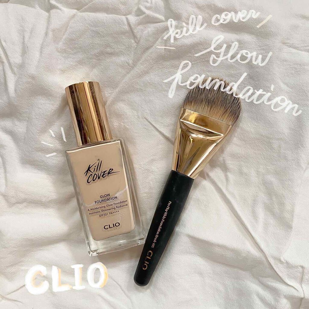 キルカバー グロウ ファンデーション/CLIO/リキッドファンデーションを使ったクチコミ（1枚目）