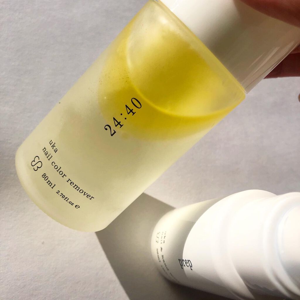 ネイルカラー リムーバー ニイヨンヨンゼロ/uka/除光液を使ったクチコミ(3枚目)
