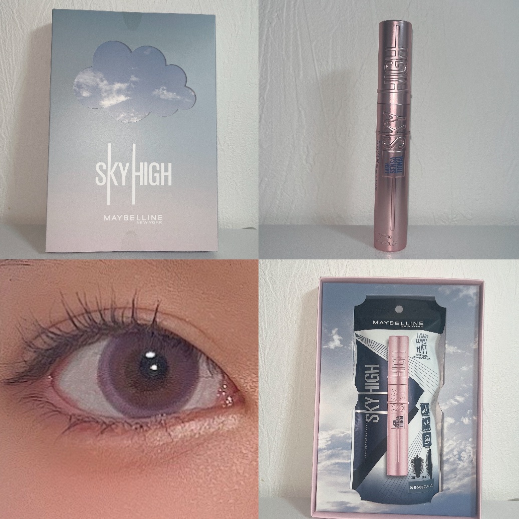 《メイベリン スカイハイ マスカラ ゆうぐもグレージュ》

LIPSプレゼントにて頂きました🙇‍♀️

メイベリンの大人気マスカラ スカイハイから新色ゆうぐもグレージュが登場🩶

既存のカラーと同じく、ひと塗りでぱっちりロングまつ毛にし