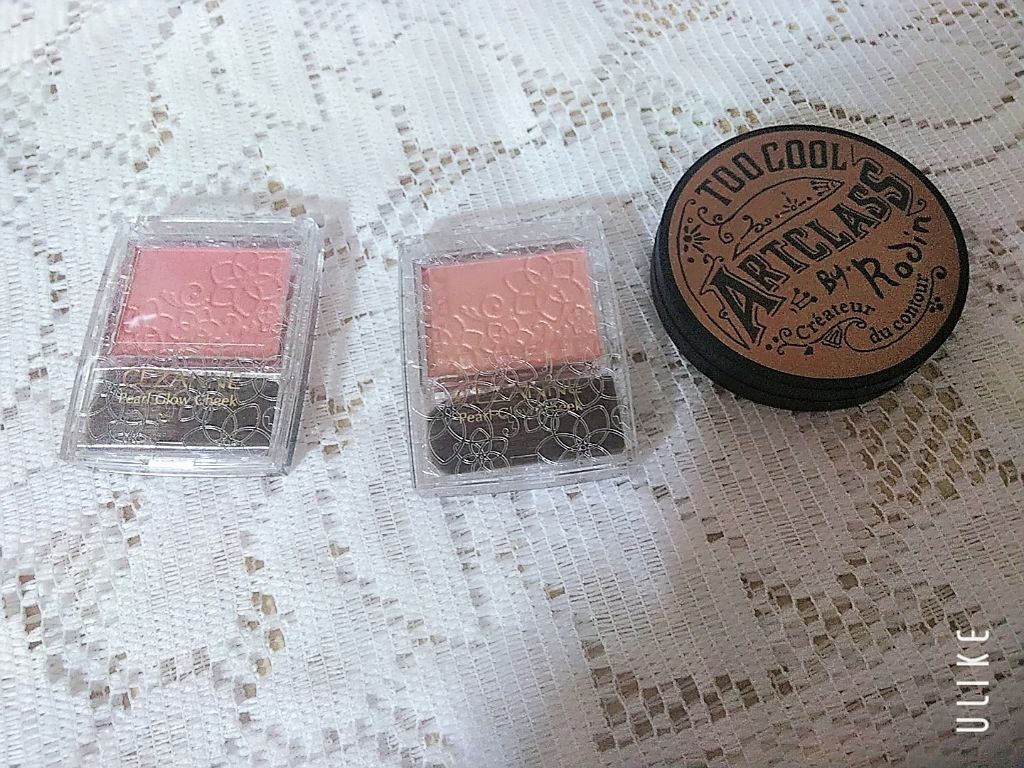 パールグロウチーク/CEZANNE/パウダーチークを使ったクチコミ（1枚目）