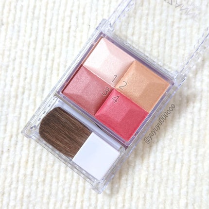 ミックスカラーチーク/CEZANNE/パウダーチークを使ったクチコミ(4枚目)