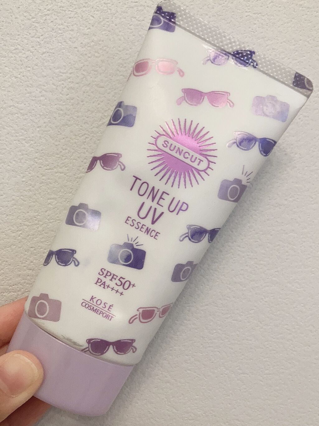トーンアップUV エッセンス/サンカット®/日焼け止めローションを使ったクチコミ（2枚目）
