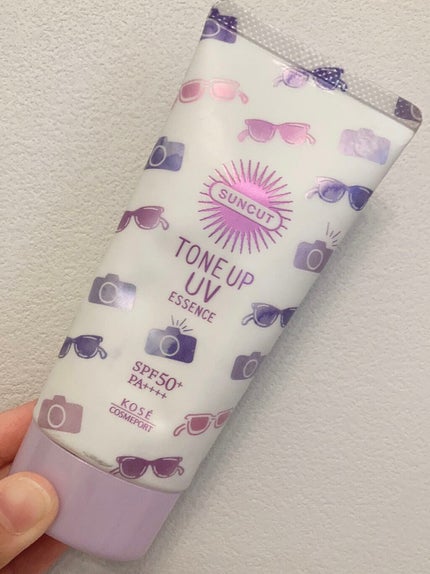 トーンアップUV エッセンス/サンカット®/日焼け止めローションを使ったクチコミ(2枚目)
