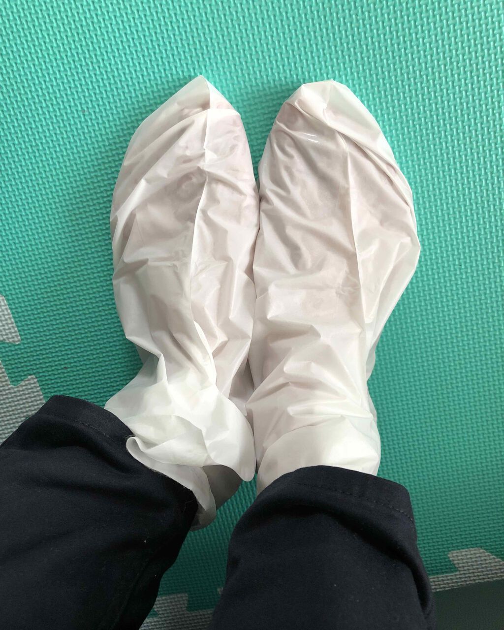 足用集中保湿パック/ドクター・ショール/レッグ・フットケアを使ったクチコミ(3枚目)