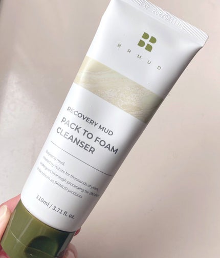 リカバリーマッドバックツーフォームクレンザー/BRMUD/洗顔フォームを使ったクチコミ(1枚目)