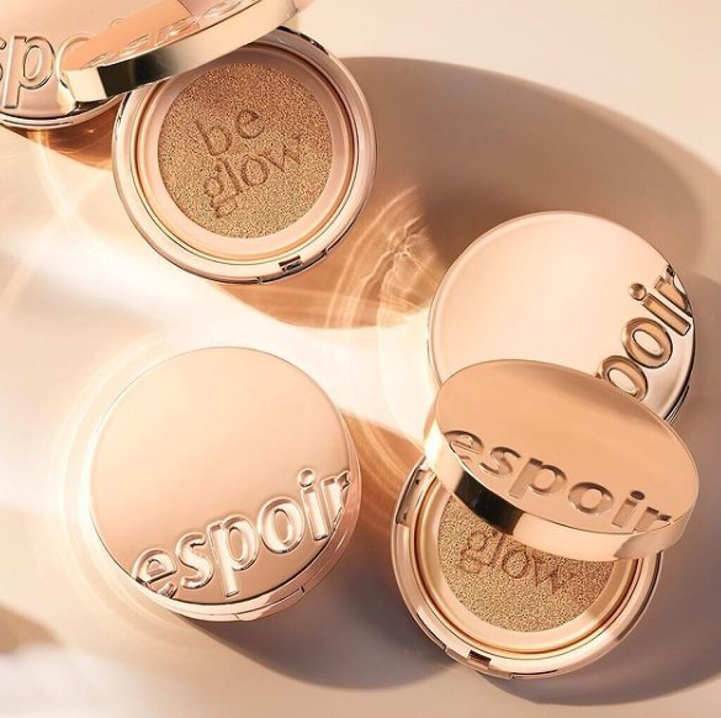 プロテーラービーグロウクッション(オールニュー)/espoir/クッションファンデーションを使ったクチコミ(2枚目)