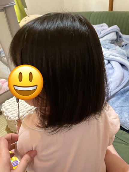 かんたんヘアカットブラシ /ヘアカットモンスター/ヘアケアグッズを使ったクチコミ(2枚目)