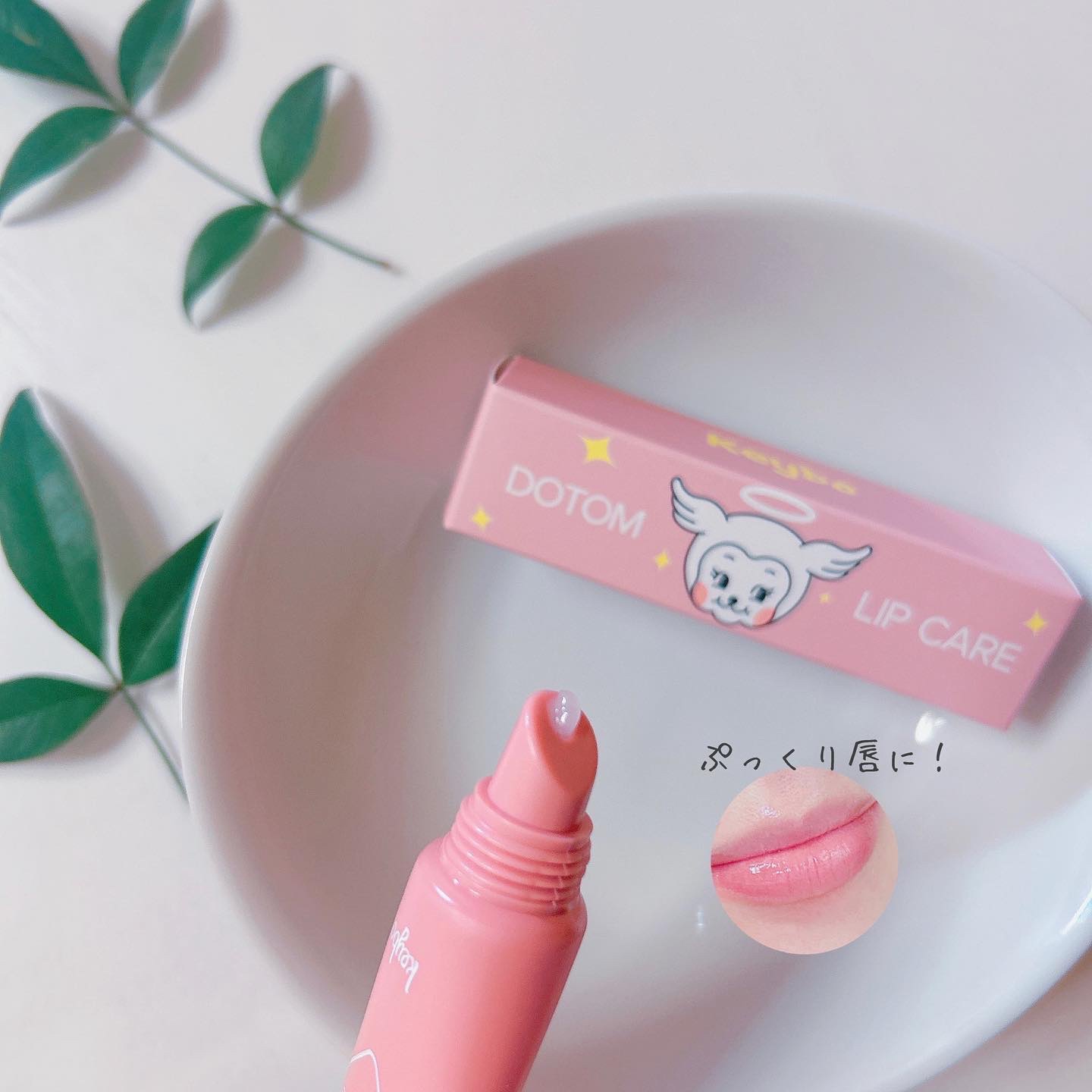 ドトムチューブリップバームプランパー/keybo/リッププランパーを使ったクチコミ（3枚目）