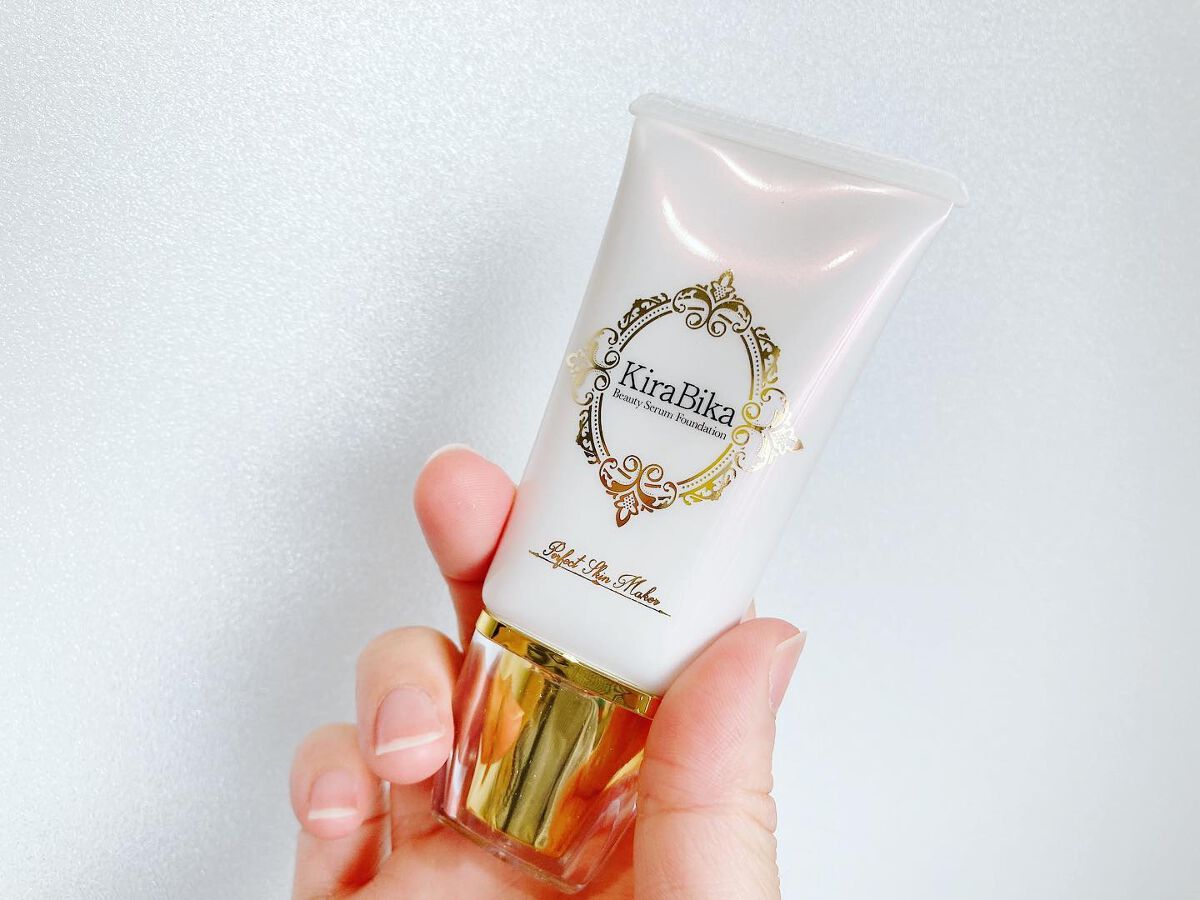 きらびか　ビューティーセラムファンデーション/KiraBika/リキッドファンデーションを使ったクチコミ（1枚目）