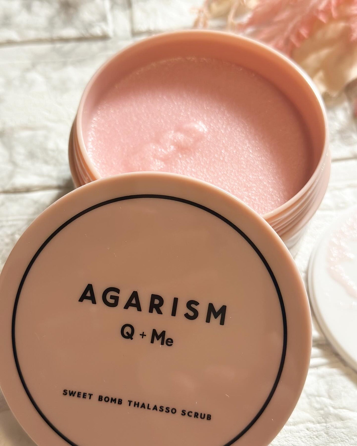 Q+Me スウィート ボム タラソ スクラブ/AGARISM/バストケア・ヒップケアを使ったクチコミ(2枚目)